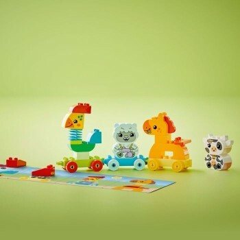 Photo Train des animaux Lego Duplo Réunion