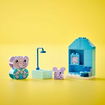Photo Rituels quotidien - Le bain Lego Duplo Réunion