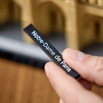 Étiquette Notre Dame Paris Lego Architecture Réunion