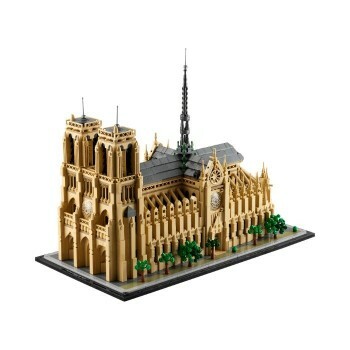 Aperçu Notre Dame Paris Lego Architecture Réunion