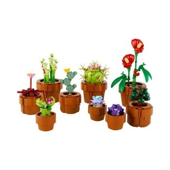 Présentation plantes miniatures Lego Botanique Jouets Réunion