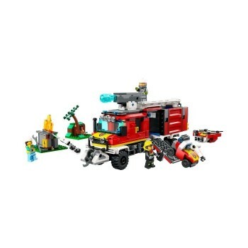 Visuel présentation Camion d'intervention des pompiers Lego City Réunion