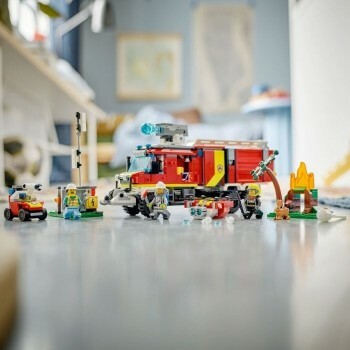 Visuel photo Camion d'intervention des pompiers Lego City Réunion