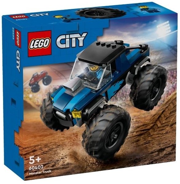 Monster truck bleu Lego city Réunion