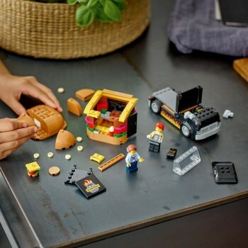 Assemblage Food truck burgers Lego City Réunion