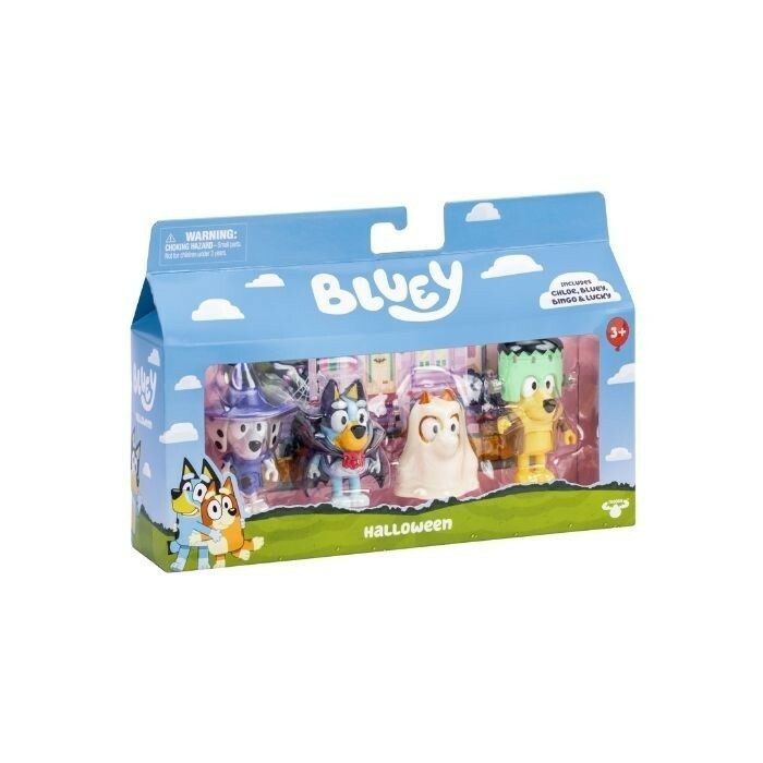 4 FIGURINES BLUEY LES...
