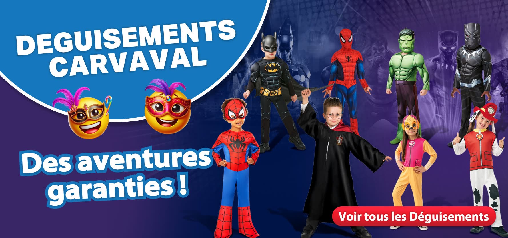 Jouets Réunion Déguisements