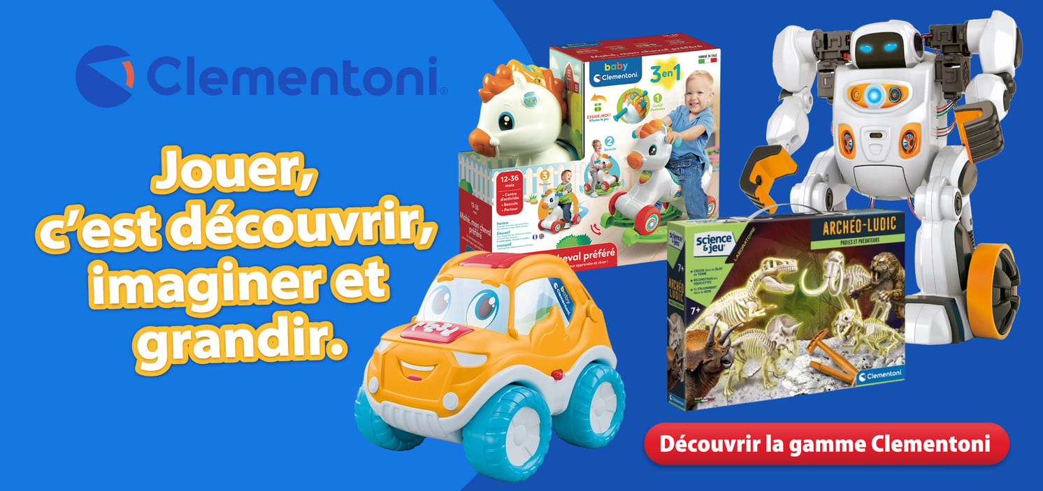 Jouets Réunion Jeux d'éveil Clementoni