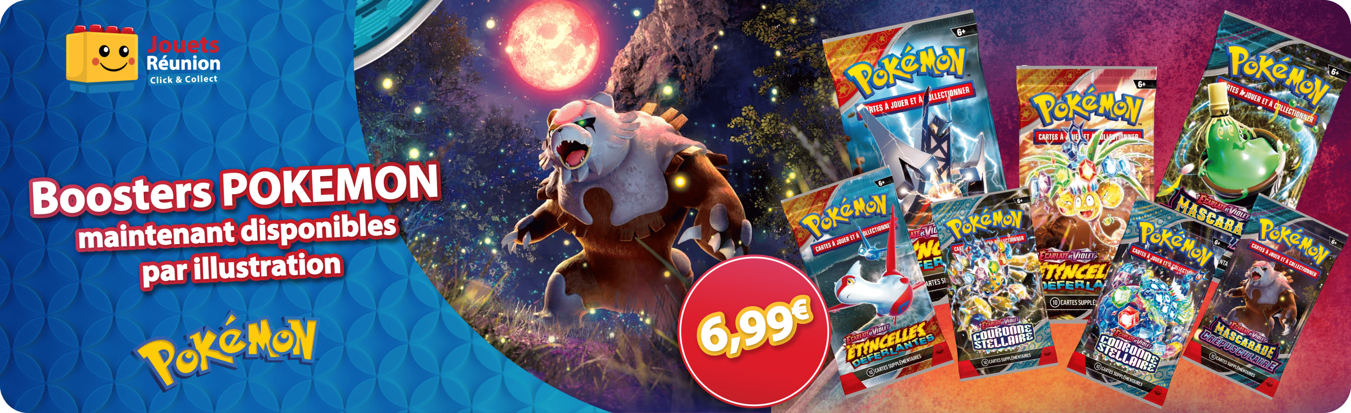 Découvrez les nouveaux booster Pokémon !